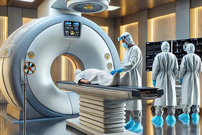 Lead sheet in nuclear medicine